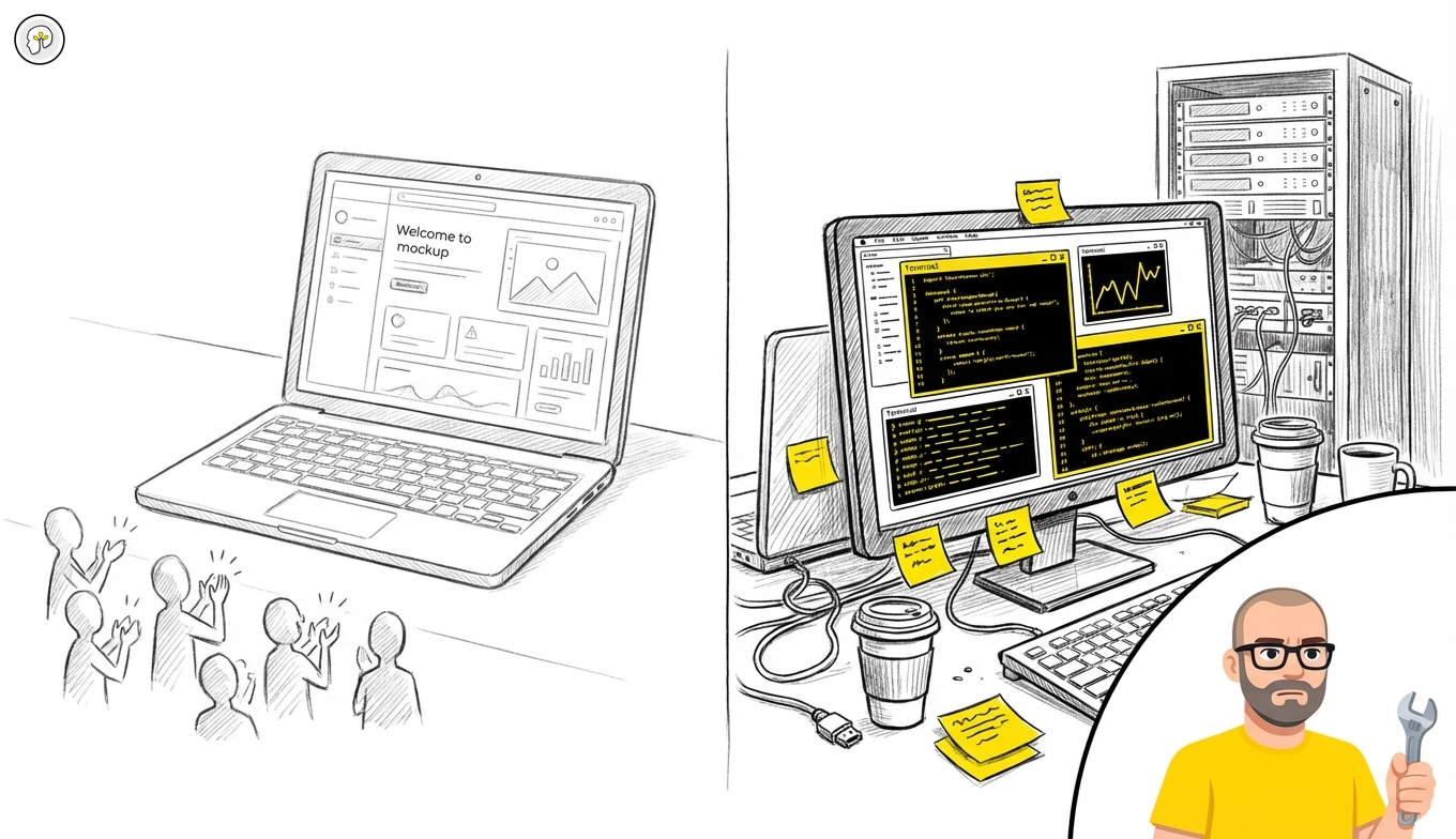 Bortom prototyper: varför alla demokör men ingen levererar