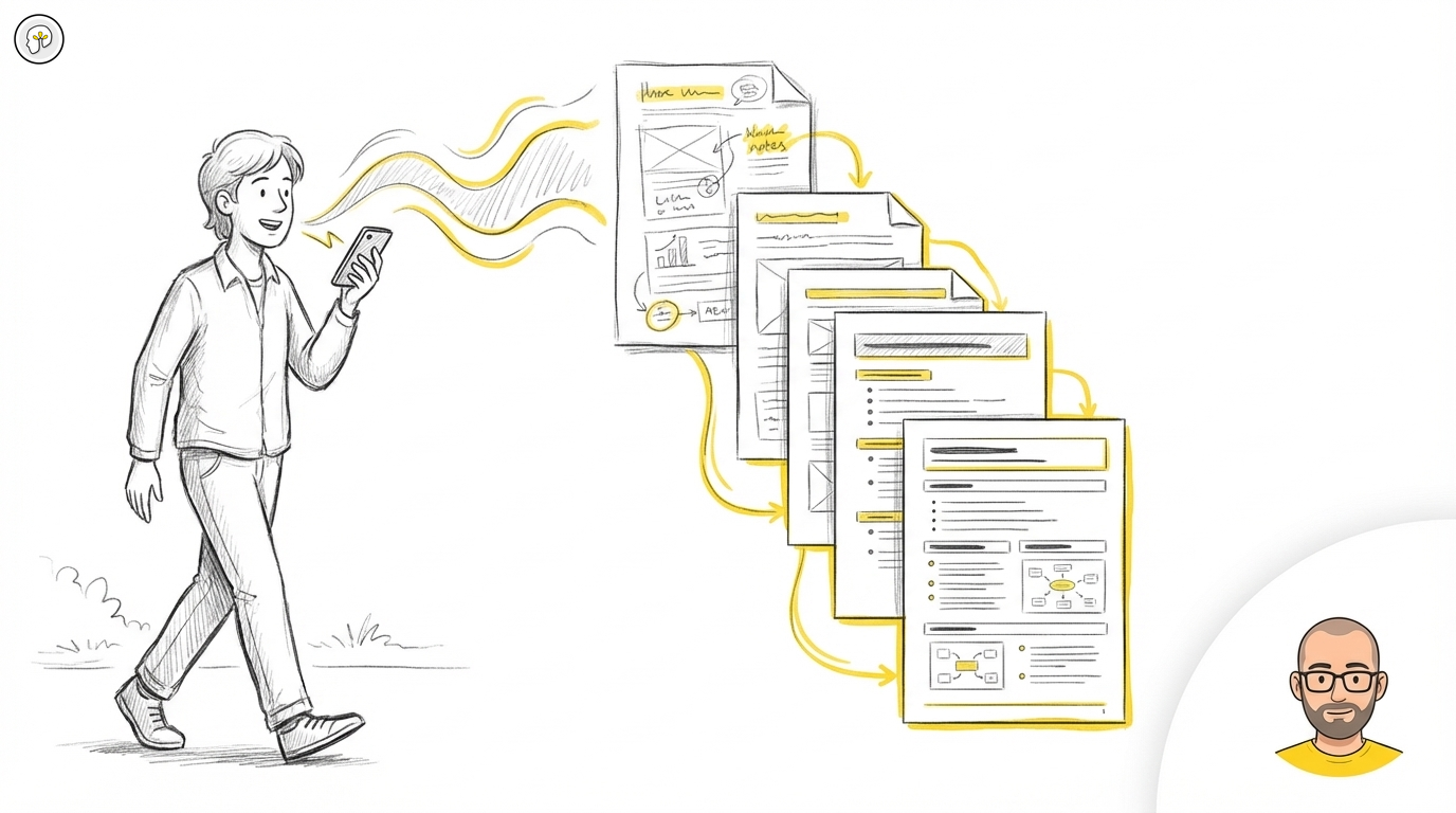 Voice reflection to structured goals: how the goals skill turns thinking into documents that compound